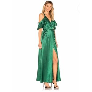 Privacy Please Emerald Warp Dress